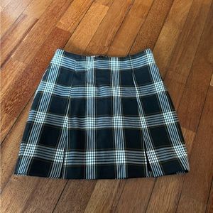 Aritzia Sunday Best Plaid Mini Skirt